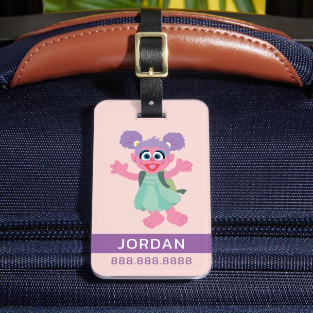 Étiquette À Bagage Abby Cadabby Woodland | Ajouter vos informations (Insitu Rectoal 2)