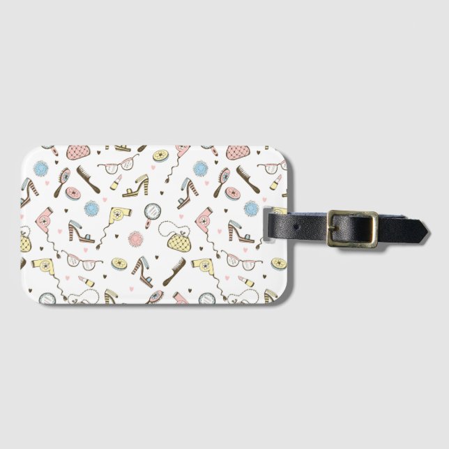 Étiquette À Bagage Accessoires de mode pour femmes (Devant Horizontal)