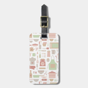 Étiquette À Bagage Accessoires et ustensiles de cuisine motif