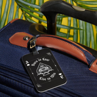 Étiquette À Bagage Ace of Spades Luggage Tag