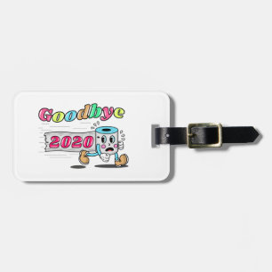 Étiquette À Bagage Adieu 2020 - C’est enfin terminé