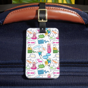 Étiquette À Bagage Adventure Time Modèle d'appel de personnage