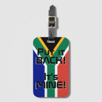 Afrique du Sud Drapeau National Funny Patriotique