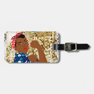 Étiquette À Bagage afrique rosie le riveter