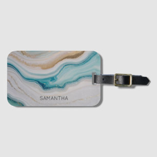Étiquette À Bagage Agate