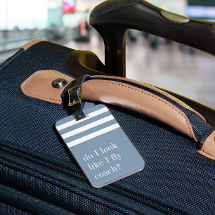 Étiquette À Bagage Ai-Je L'Air D'Un Entraîneur De Voler ? Drôle