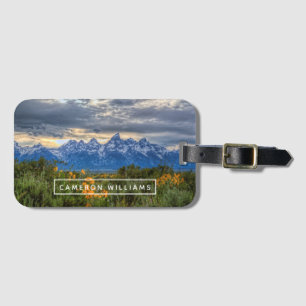 Étiquette À Bagage Ajoutez votre Tetons   grand nommé