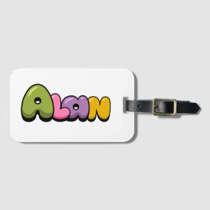 Étiquette À Bagage Alan
