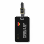 Allemagne Football Fan Chemise Coeur