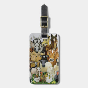 Étiquette À Bagage Allergies animales