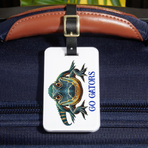 Étiquette À Bagage Alligator - Allez les Gators