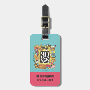 Étiquette À Bagage AMIS™ Graphique de 30 ans