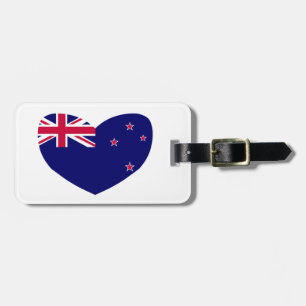 Étiquette À Bagage Amour Nouvelle Zélande