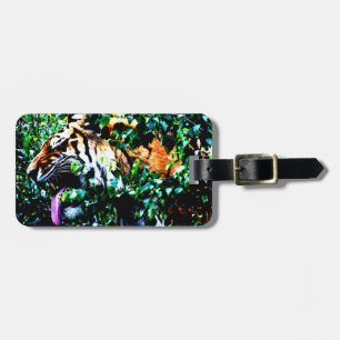 Étiquette À Bagage Amur Tiger cd ltcnm
