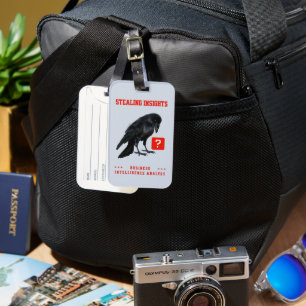 Étiquette À Bagage Analyste en intelligence d'affaires Crow
