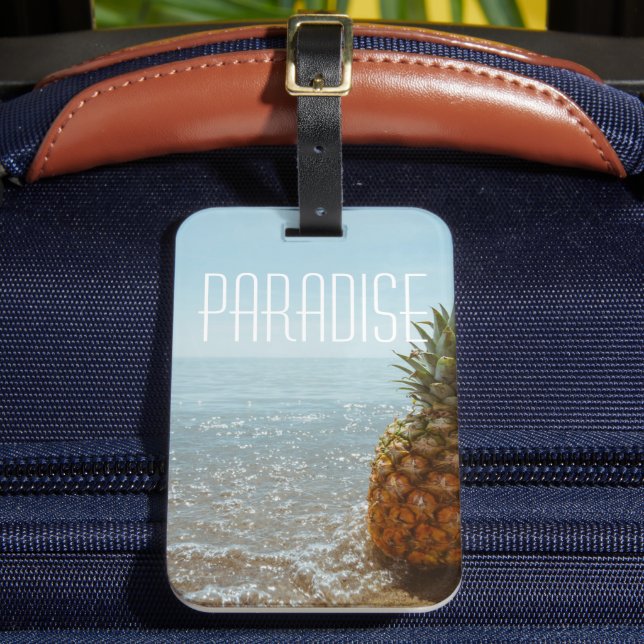 Étiquette À Bagage Ananas (Insitu Rectoal 2)