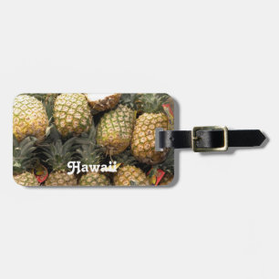 Étiquette À Bagage Ananas hawaïen