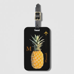 Étiquette À Bagage ananas tropical