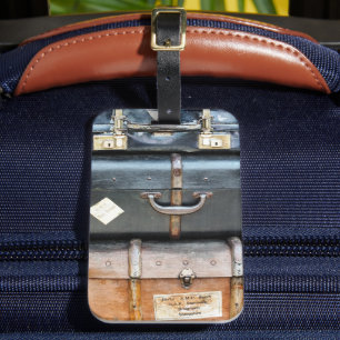 ÉTIQUETTE À BAGAGE ANCIENNE ANGLETERRE