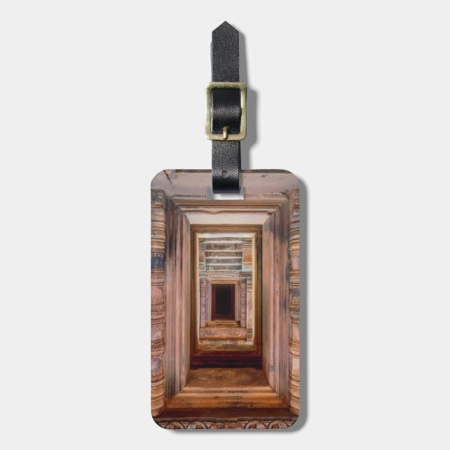 Étiquette À Bagage Angkor Vat Entryway, Cambodge (Devant Vertical)