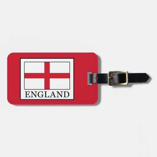 Étiquette À Bagage Angleterre (Devant horizontal)