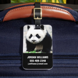 Étiquette À Bagage Animaux de bébés cutest Baby Panda Bear