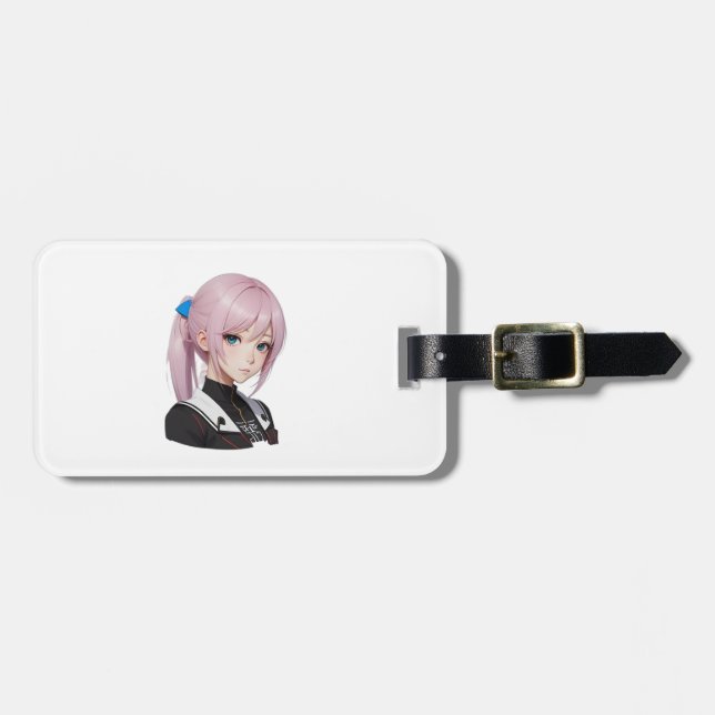 Étiquette À Bagage Anime Aura (Devant horizontal)