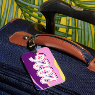 Étiquette À Bagage année de voyage 2026