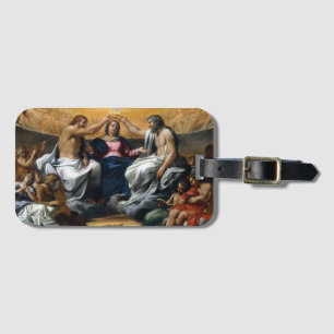 Étiquette À Bagage Annibale Carracci Le couronnement de la Vierge