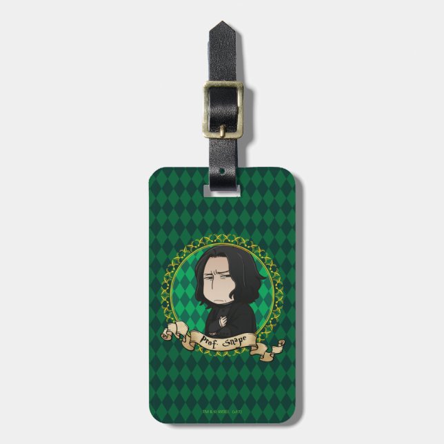 Étiquette À Bagage Annime Professeur Snape (Devant Vertical)