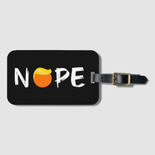 Étiquette À Bagage Anti-Trump - Nope Edition II
