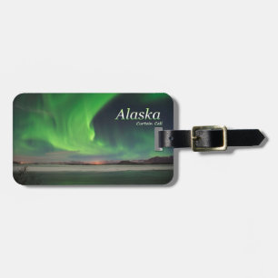 Étiquette À Bagage Appel du rideau de l'Alaska