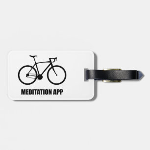 Étiquette À Bagage Application de méditation de vélo