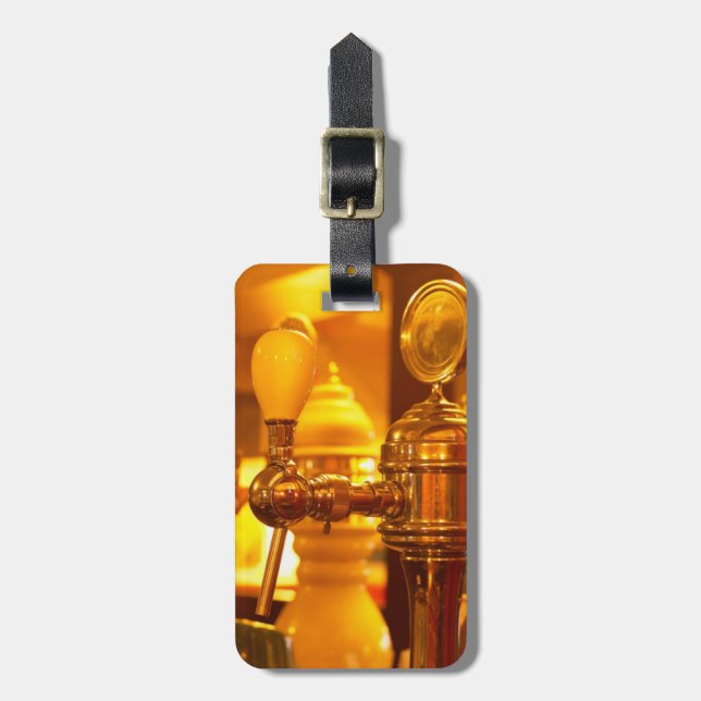 Étiquette À Bagage Appuyer (Devant Vertical)