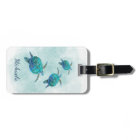 Aquarelle Mer Tortues Océan