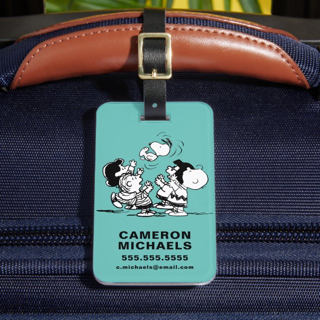 Étiquette À Bagage Arachides Gang Lifting Snoopy (Insitu Rectoal 2)