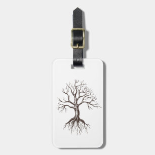 Étiquette À Bagage Arbre