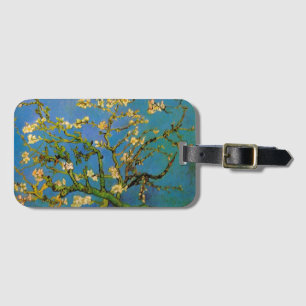 Étiquette À Bagage Arbre d'amandier en fleurs par Vincent van Gogh