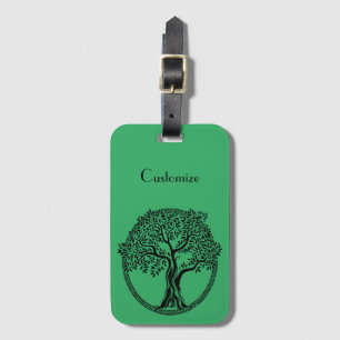 Étiquette À Bagage Arbre de vie Thunder_Cove