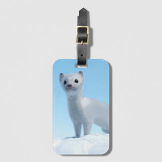 Étiquette À Bagage Arctic Weasel Charm