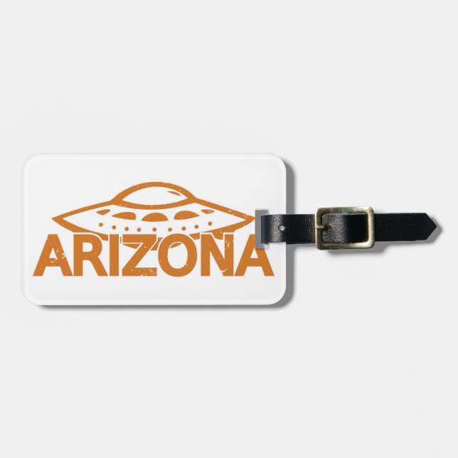 Étiquette À Bagage Arizona UFO (Devant horizontal)