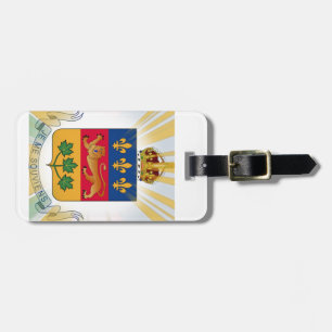 Étiquette À Bagage Armoiries du Québec