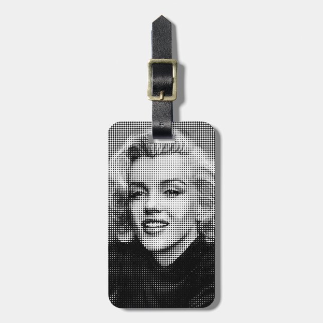 Étiquette À Bagage Art de bruit Marilyn (Devant Vertical)