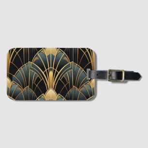 Étiquette À Bagage Art déco