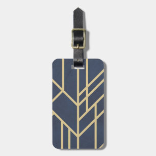 Étiquette À Bagage Art deco design