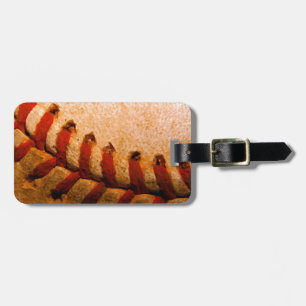 Étiquette À Bagage Art du baseball