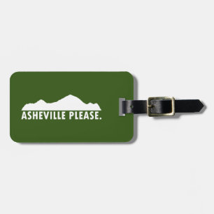 Étiquette À Bagage Asheville S'Il Vous Plaît