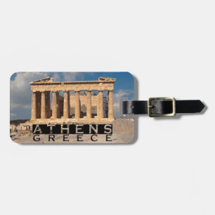 Étiquette À Bagage Athènes