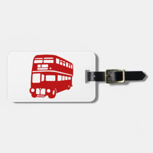Étiquette À Bagage autobus de Londres de l'anglais