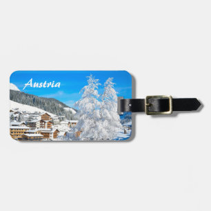 Étiquette À Bagage Autriche - étiquette de bagage